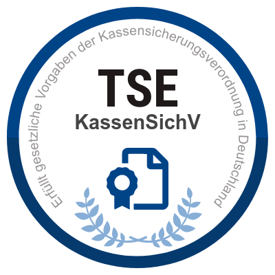 Unsere Warenwirtschaft ist TSE zertifiziert